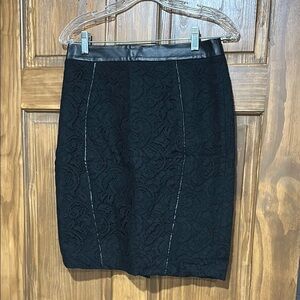 Ann Taylor Black Pencil Skirt